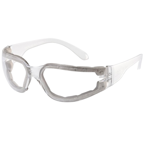 Picture of Clear Foam-Lined Safety Glasses