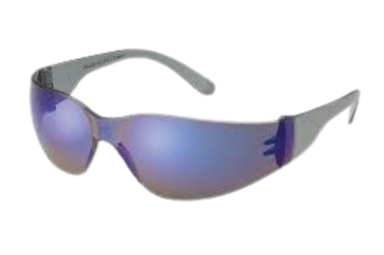 Picture of Safety Glasses / Blue Mirrored 