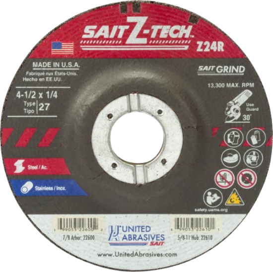 Picture of Grinding Wheel / 4-1/2" Metal 