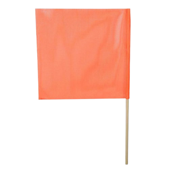 Picture of Mesh Flag / Orange 18"X18" 