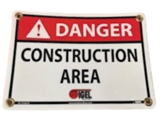 Picture of Sign /  Danger Construction Area