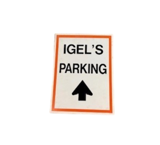 Picture of Sign / Igel's Parking