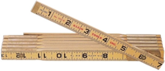 Picture of Carpenter Ruler / Not in 10ths