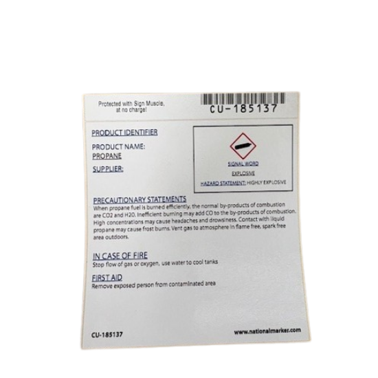 Picture of Sticker / Propane